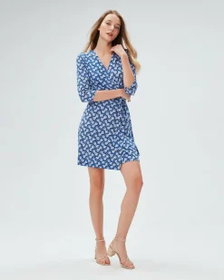 Julian Silk Jersey Wrap Dress