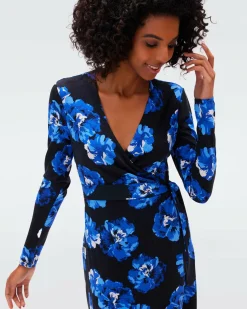 Julian Silk Jersey Wrap Dress