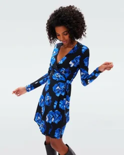 Julian Silk Jersey Wrap Dress