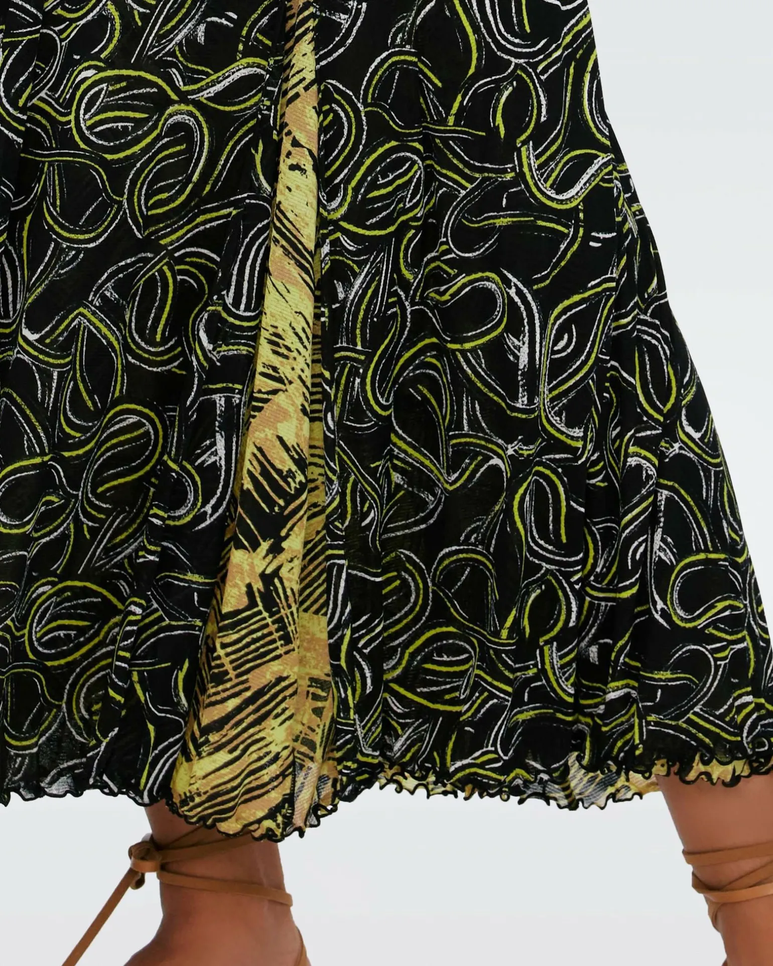 Louis Reversible Mesh Skirt