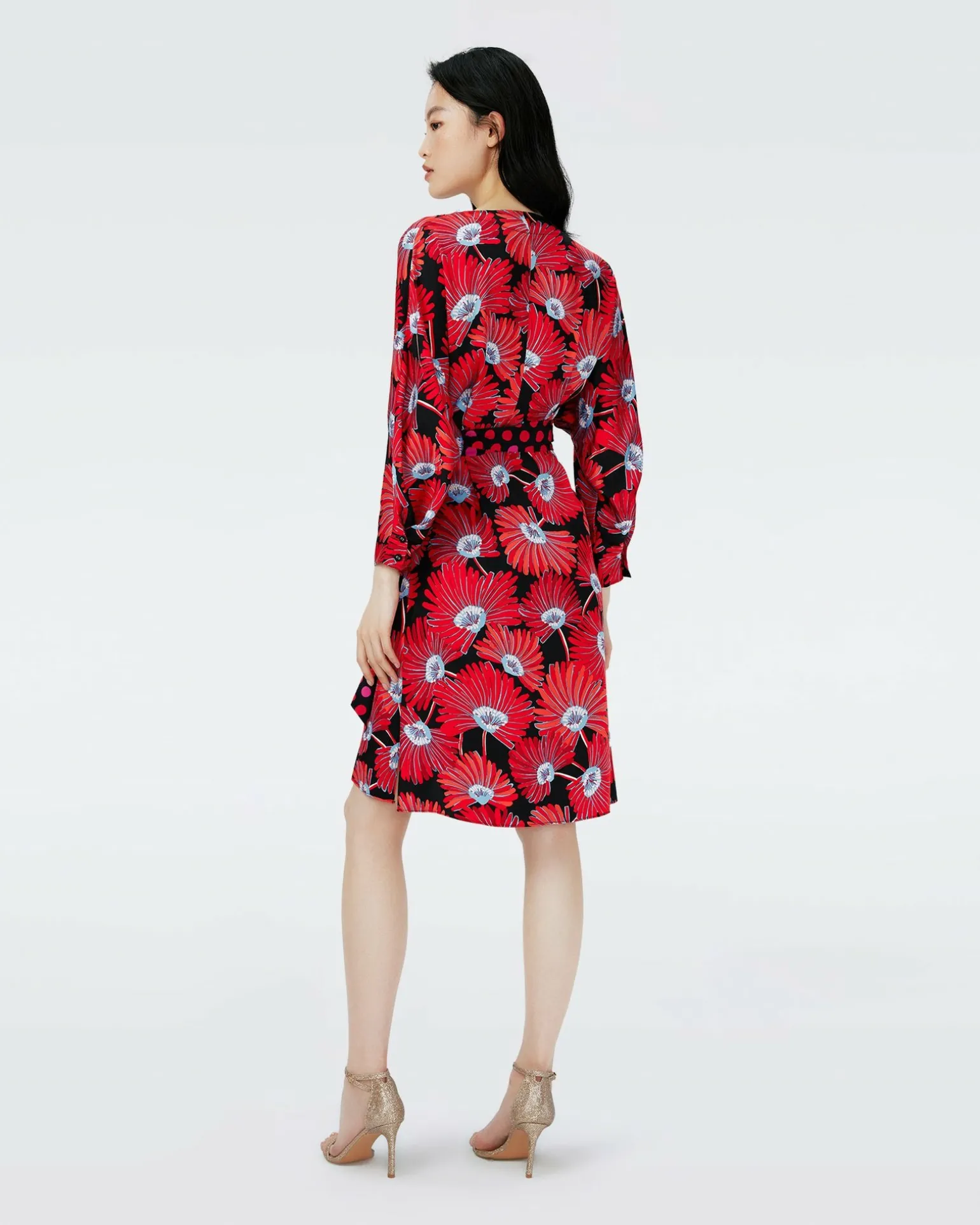 Mikah Faux Wrap Dress