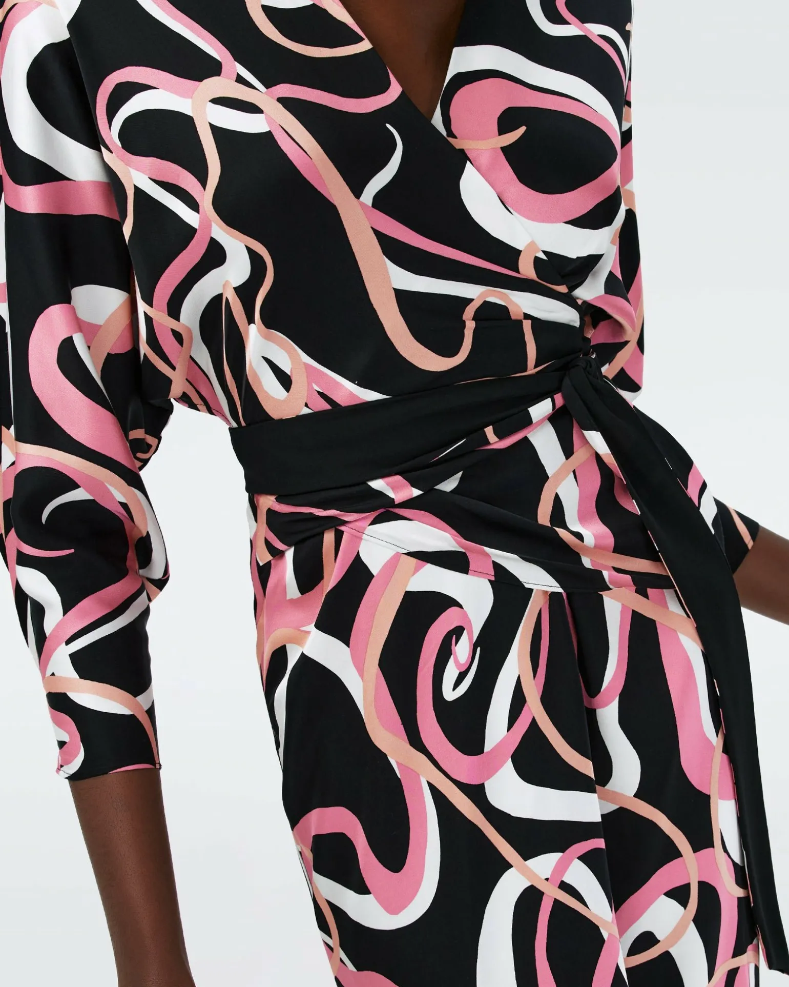 Mikah Faux Wrap Dress