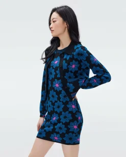 Mylo Knit Jacquard Dress