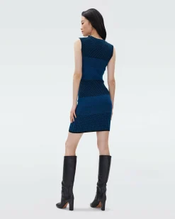 Mylo Knit Jacquard Dress