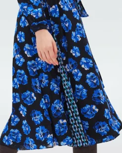 Phoenix Reversible Mesh Wrap Dress