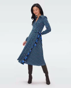 Phoenix Reversible Mesh Wrap Dress