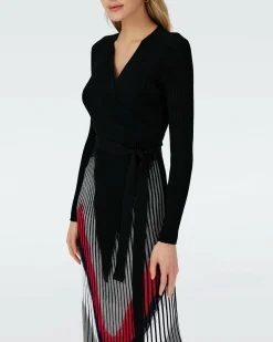 Reiko Faux Wrap Dress